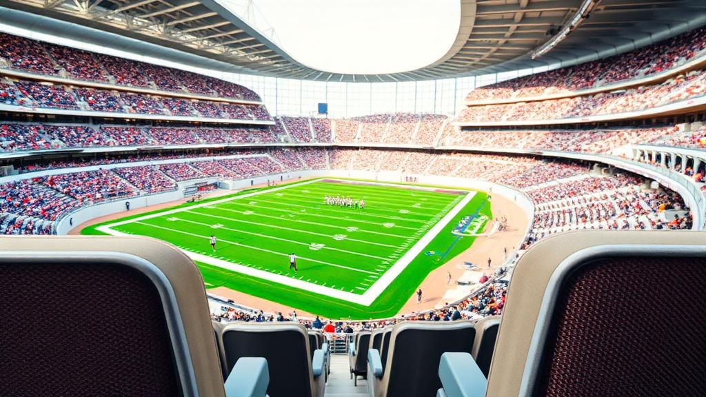Approximate view from Premium seats