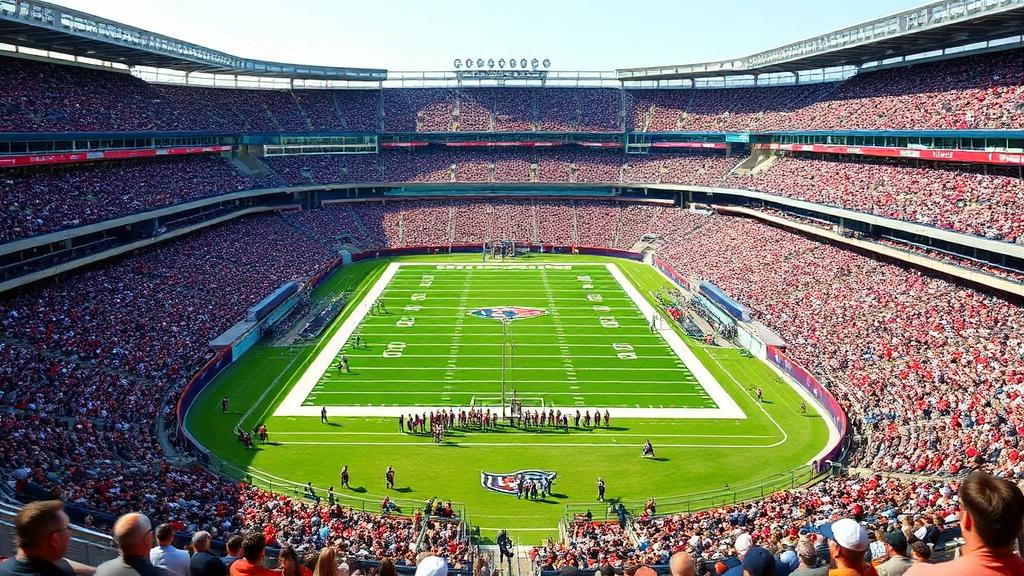 Approximate view from Sideline seats